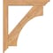 Ekena Millwork Westlake Traditional Smooth Bracket w/ Offset Brace, Western Red Cedar, 5 1/2"W x 32"D x 36"H BKT0604X32X36WTL01SWR - alternate 2